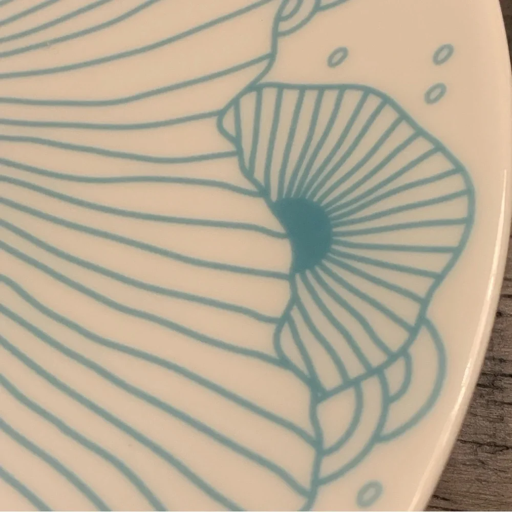 Crate & Barrel YELLENA 2014 Limited Edition Blue Saucer ONLY Teacup Replacement